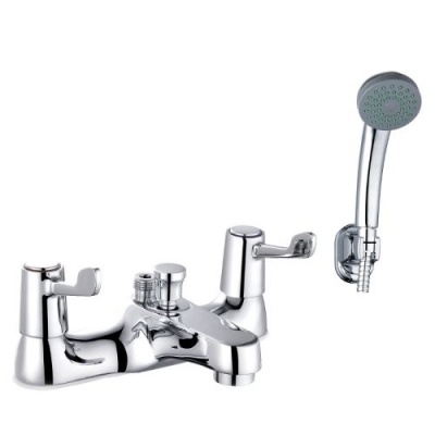 Trisen Trade Bath Shower Mixer Kit with Lever Handles